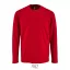 Tricou barbati cu maneca lunga, 2509E15487, SOL'S, 64x41x27 cm, Bumbac, Rosu, 4XL