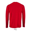 Tricou barbati cu maneca lunga, 2509E15487, SOL'S, 64x41x27 cm, Bumbac, Rosu, 4XL