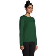   Tricou la baza gatului cu maneca lunga, Femei, SOL'S, 2601E10904, Bumbac, Verde Bottle, S