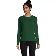   Tricou la baza gatului cu maneca lunga, Femei, SOL'S, 2601E10906, Bumbac, Verde Bottle, XXL