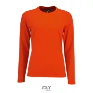   Tricou Dama cu maneca lunga, 42FEB233696, Imperial LSL Women, Bumbac, Feminin, Portocaliu, L