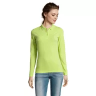   Tricou Polo cu maneca lunga, Femei, SOL'S, 2601E11388, Bumbac, Verde Apple, M