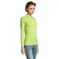   Tricou Polo cu maneca lunga, Femei, SOL'S, 2601E11389, Bumbac, Verde Apple, S