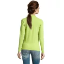 Tricou Polo cu maneca lunga, Femei, SOL'S, 2601E11390, Bumbac, Verde Apple, XL