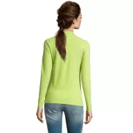   Tricou Polo cu maneca lunga, Femei, SOL'S, 2601E11391, Bumbac, Verde Apple, XXL