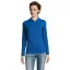 Tricou Polo cu maneca lunga, Femei, SOL'S, 2601E11417, Bumbac, Albastru Royal, L