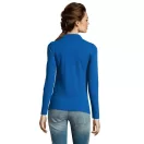 Tricou Polo cu maneca lunga, Femei, SOL'S, 2601E11417, Bumbac, Albastru Royal, L