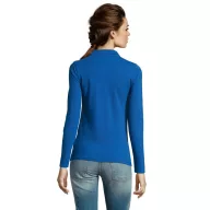   Tricou Polo cu maneca lunga, Femei, SOL'S, 2601E11418, Bumbac, Albastru Royal, M