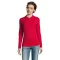 Tricou Polo cu maneca lunga, Femei, SOL'S, 2601E11410, Bumbac, Rosu, 3XL