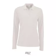   Tricou Polo, Dama, maneca lunga, SOL'S, 2401E10163, Bumbac, Alb, S