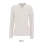 Tricou Polo, Dama, maneca lunga, SOL'S, 2401E10163, Bumbac, Alb, S