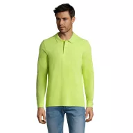   Tricou Polo cu maneca lunga, Barbati, SOL'S, 2601E11376, Bumbac, Verde Apple, S
