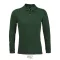 Tricou Polo cu maneca lunga, Barbati, SOL'S, 2601E11383, Bumbac, Verde Bottle, S