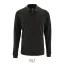 Tricou Polo, Barbati, maneca lunga, SOL'S, 2401E10176, Bumbac, Gri charcoal melange, M