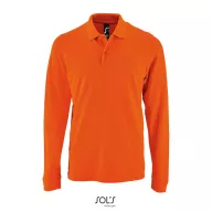   Tricou Polo, Barbati, maneca lunga, SOL'S, 2401E10196, Bumbac, Portocaliu, L