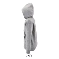   Hanorac cu gluga, Copii, SOL'S, 2601E11902, Poliester, Bumbac, Gri melange, 4XL