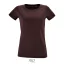 REGENT-F-WOMEN TSHIRT, Combed Cotton, Heather Oxblood, TWIN, M