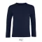 Tricou pentru Copii cu maneca lunga, 42FEB232826, Imperial LSL Kids, Bumbac, Unisex, Albastru French Navy, 3XL
