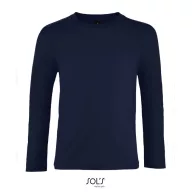   Tricou pentru Copii cu maneca lunga, 42FEB232829, Imperial LSL Kids, Bumbac, Unisex, Albastru French Navy, XL