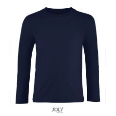   Tricou pentru Copii cu maneca lunga, 42FEB232829, Imperial LSL Kids, Bumbac, Unisex, Albastru French Navy, XL