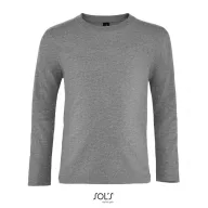   Tricou pentru Copii cu maneca lunga, 42FEB232833, Imperial LSL Kids, Bumbac, Unisex, Gri Melange, L