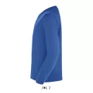 Tricou la baza gatului cu maneca lunga, Copii, SOL'S, 2601E10899, Bumbac, Albastru Royal, L
