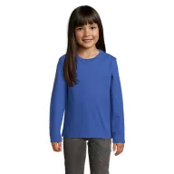   Tricou la baza gatului cu maneca lunga, Copii, SOL'S, 2601E10901, Bumbac, Albastru Royal, XXL