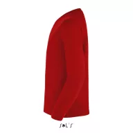   Tricou la baza gatului cu maneca lunga, Copii, SOL'S, 2601E10894, Bumbac, Rosu, L