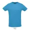 Tricou unisex, 2509E16594, SOL'S, 64x41x41 cm, Poliester, Albastru aqua, S