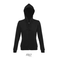   Hanorac cu gluga, Dama, SOL'S, 2401E10306, Poliester, Negru, XS