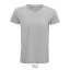 PIONEER-TSHIRT-175-BARBAȚI, Organic cotton, Grey Melange, M