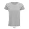 PIONEER-TSHIRT-175-BARBAȚI, Organic cotton, Grey Melange, XS