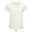 Tricou la baza gatului, Barbati, maneca scurta, SOL'S, 2401E10380, Bumbac, Crem, XL