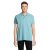 Tricou Polo, Barbati, maneca scurta, SOL'S, 2401E10389, Bumbac, Albastru pool, 3XL