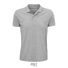 PLANET-POLO-170g-BARBAȚI, Organic cotton, grey heather, M