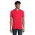 Tricou Polo, Barbati, maneca scurta, SOL'S, 2401E10435, Bumbac, Rosu, 4XL