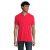 Tricou Polo, Barbati, maneca scurta, SOL'S, 2401E10435, Bumbac, Rosu, 4XL