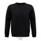 Bluza, 22FEB1784, L, unisex, 56x37x28 cm, Bumbac, Negru