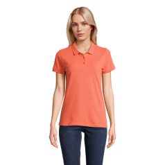   Tricou Polo, Dama, maneca scurta, SOL'S, 2401E10553, Bumbac, Portocaliu pop, XS