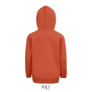 Hanorac cu gluga, copii, 2509E16668, SOL'S, 56x43x31 cm, Bumbac, Portocaliu burnt, 3XL