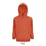   Hanorac cu gluga, copii, 2509E16669, SOL'S, 60x46x31 cm, Bumbac, Portocaliu burnt, 4XL