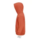 Hanorac cu gluga, copii, 2509E16670, SOL'S, 52x39x31 cm, Bumbac, Portocaliu burnt, L