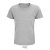 PIONEER-KIDS TSHIRT-175g, Organic cotton, Grey Melange, 3XL