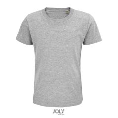 PIONEER-KIDS TSHIRT-175g, Organic cotton, Grey Melange, M