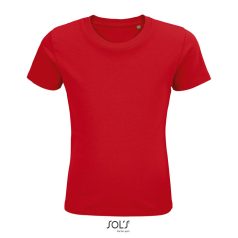 PIONEER-KIDS TSHIRT-175g, Organic cotton, red, M