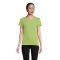 Tricou la baza gatului cu maneca scurta, Femei, SOL'S, 2601E12127, Bumbac, Verde Apple, XXL