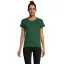 Tricou la baza gatului cu maneca scurta, Femei, SOL'S, 2601E12144, Bumbac, Verde Bottle, XXL