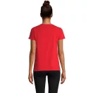 Tricou la baza gatului cu maneca scurta, Femei, SOL'S, 2601E12146, Bumbac, Rosu Bright, M