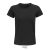 Tricou la baza gatului, Dama, maneca scurta, SOL'S, 2401E10576, Bumbac, Negru deep, 3XL