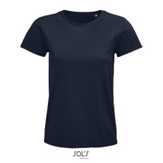   Tricou la baza gatului, Dama, maneca scurta, SOL'S, 2401E10577, Bumbac, Albastru French navy, 3XL